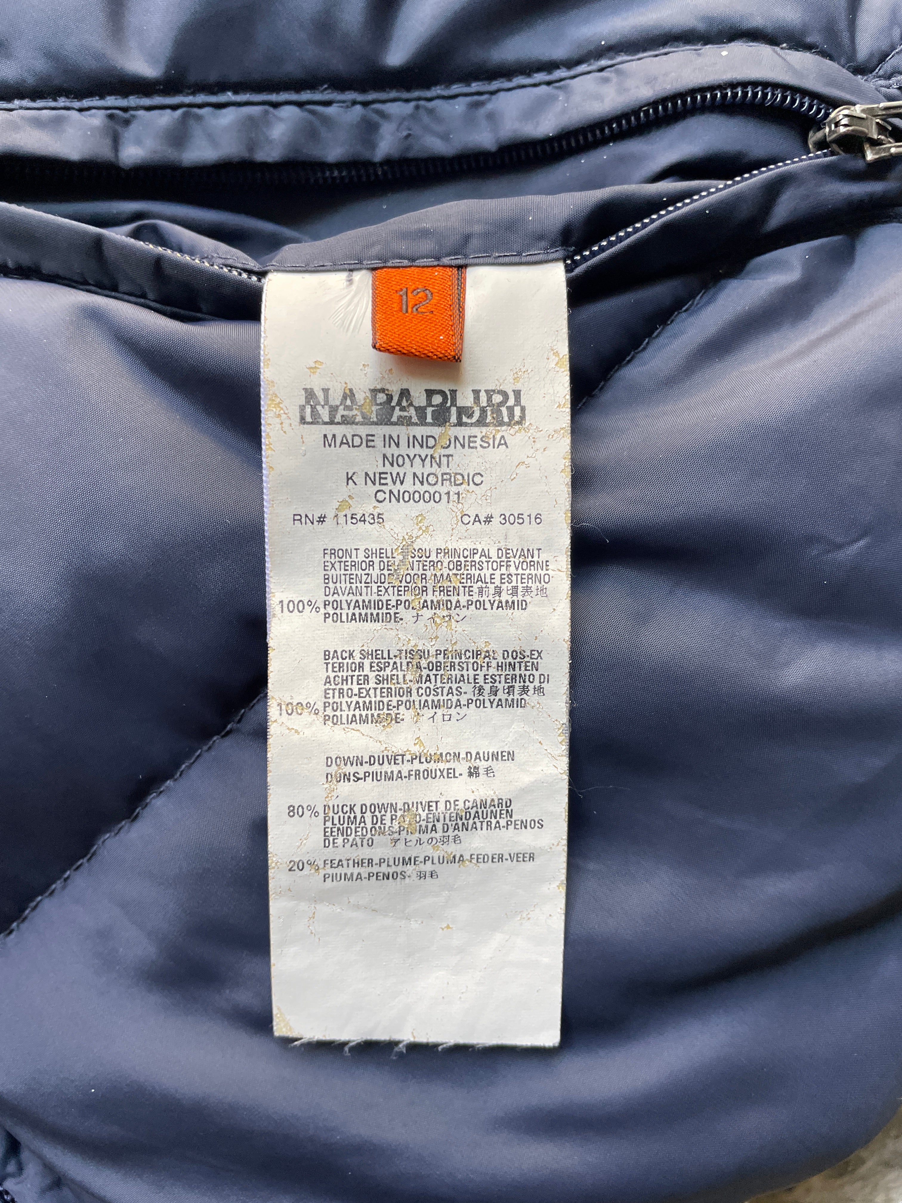 Napapijri Reversible Vest – Blue/White (S)