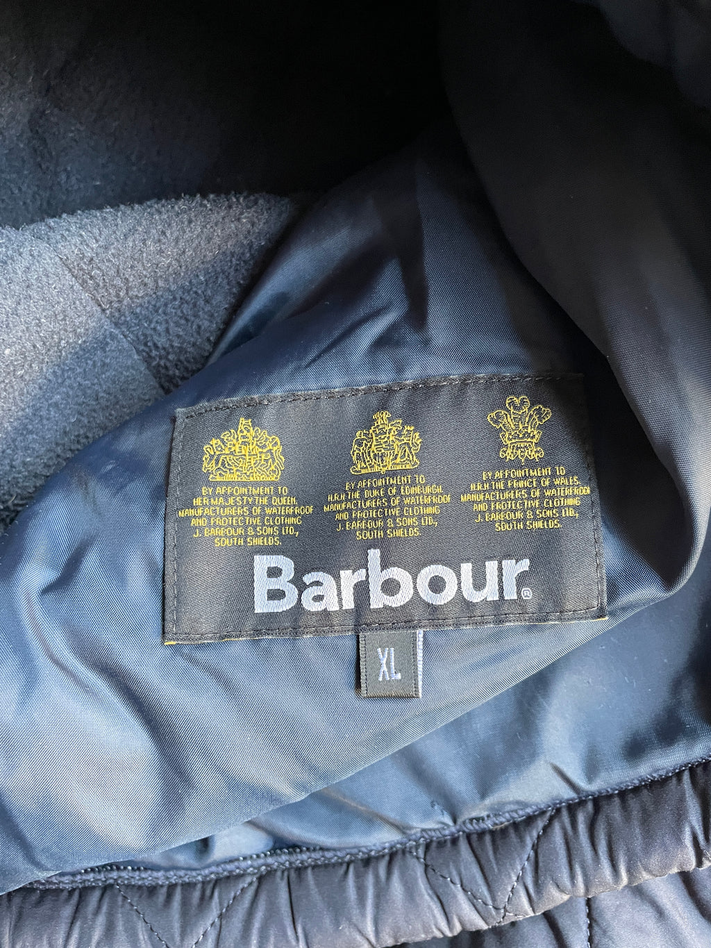 Barbour Jacket – Black (XL)