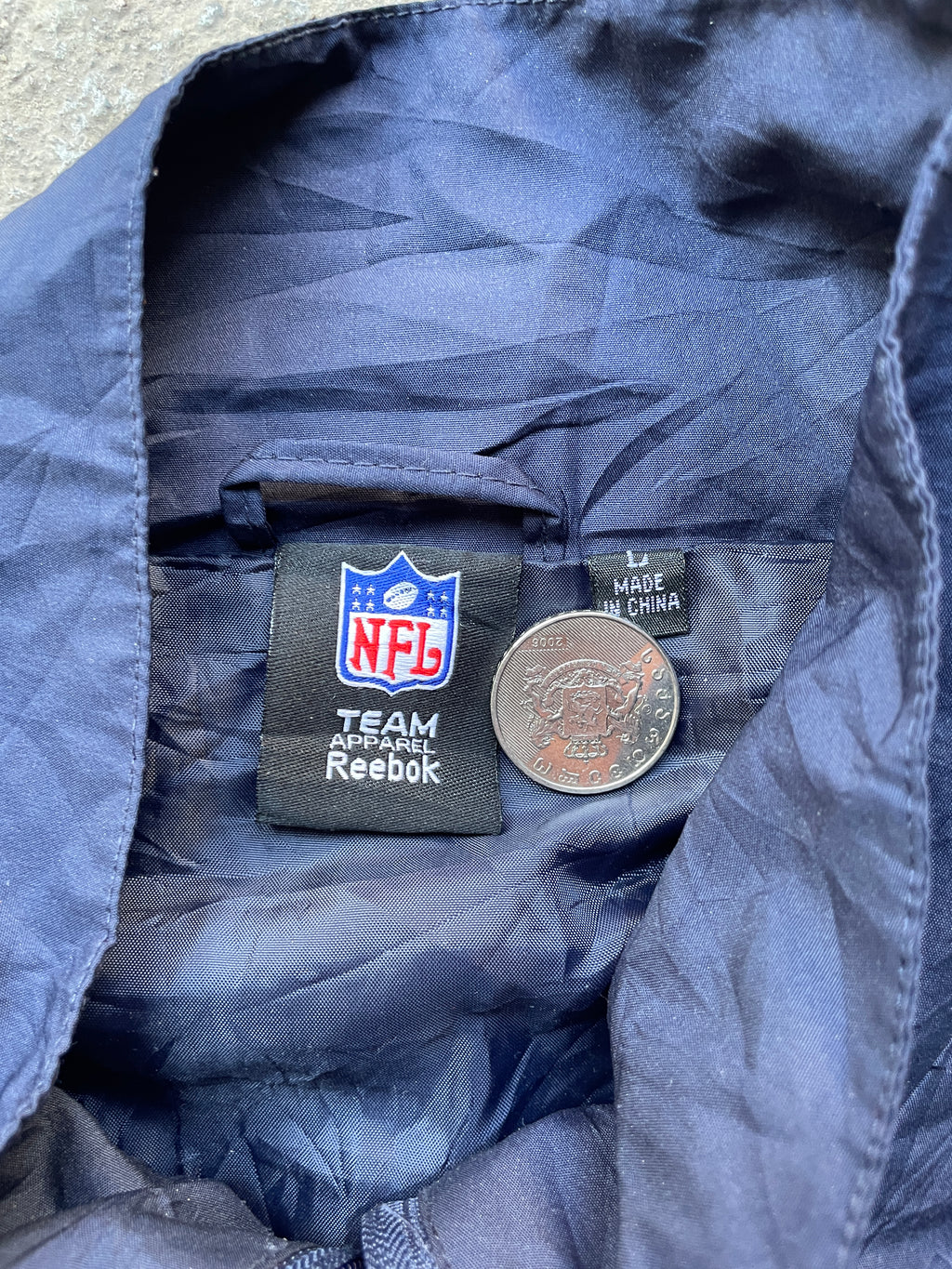 Reebok Jacket – Blue (L)