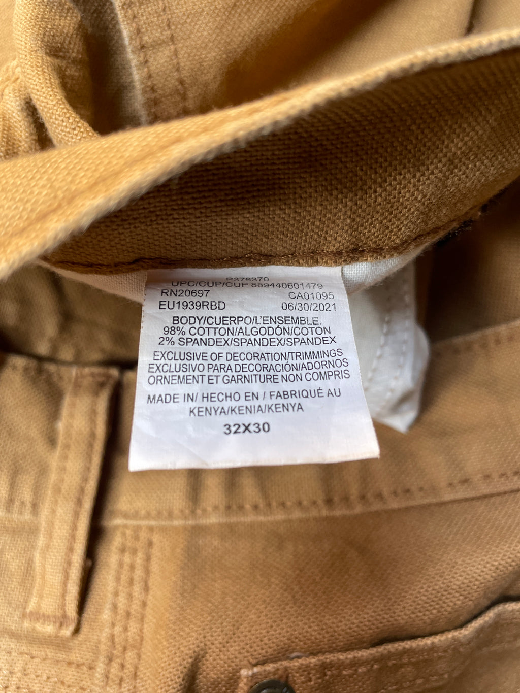 Dickies Carpenter Pants – Brown (32/30)