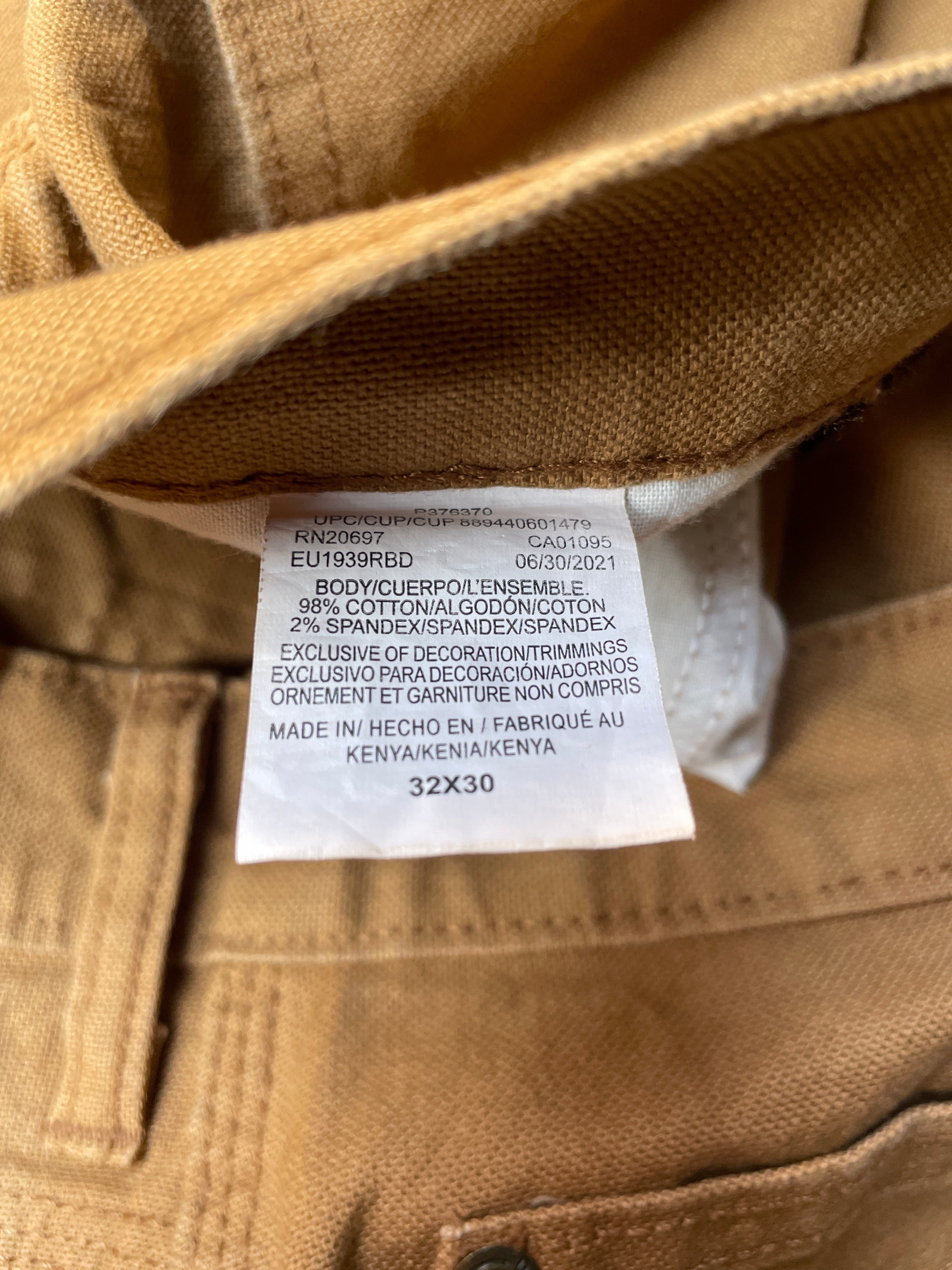 Dickies Carpenter Pants – Brown (32/30)