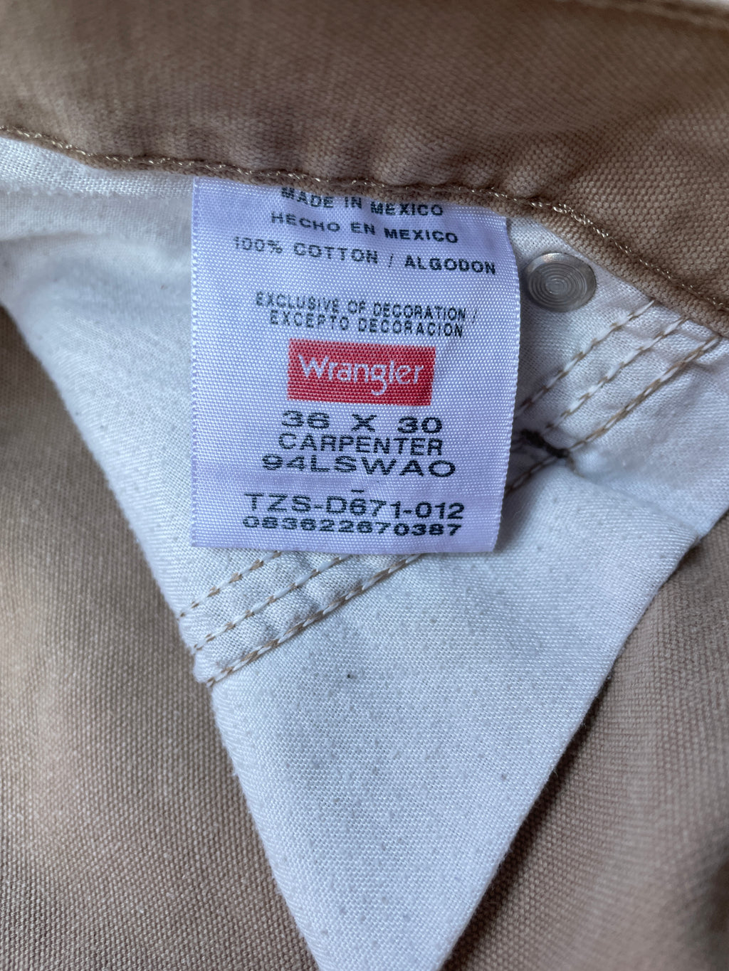 Wrangler Carpenter Pants – Beige (36/30)