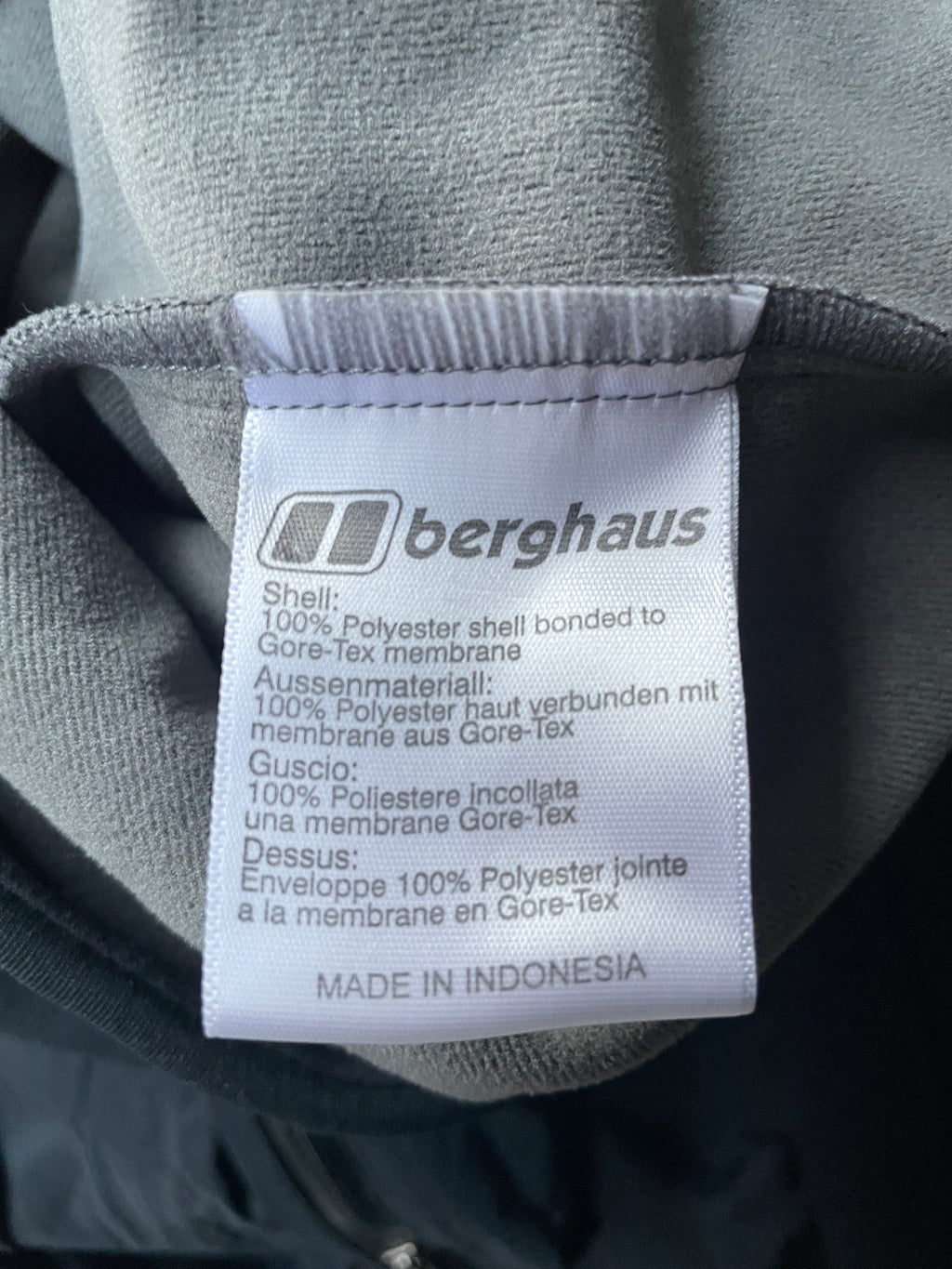 Berghaus Windstopper Softshell – Black (XL)