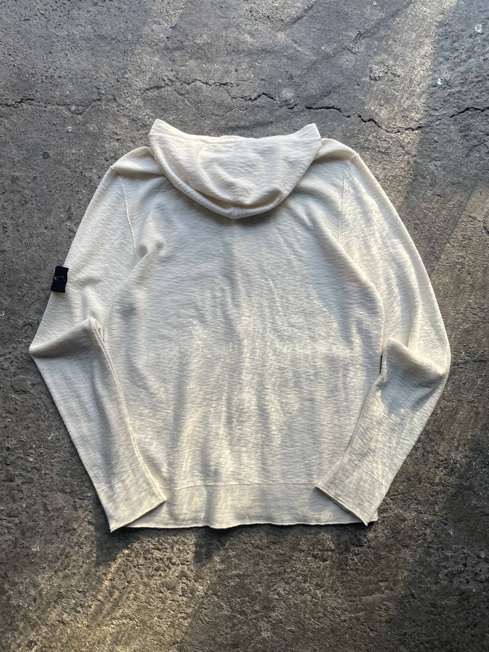 Stone Island Button-Up Hooded Sweater – XL