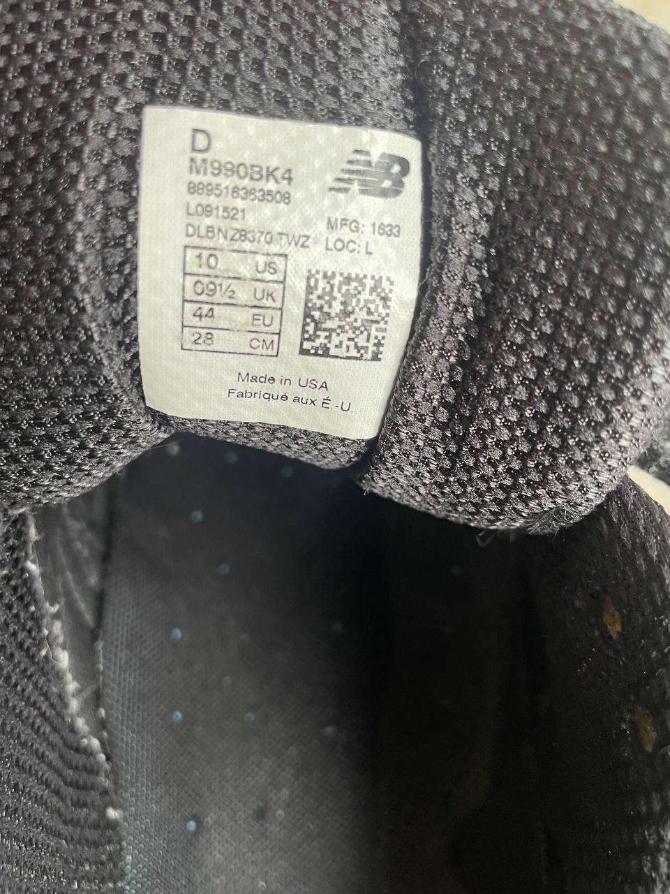 New Balance 990v4 US 10