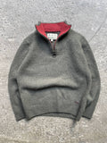 Barbour Half-Zip Sweater (L, real M)