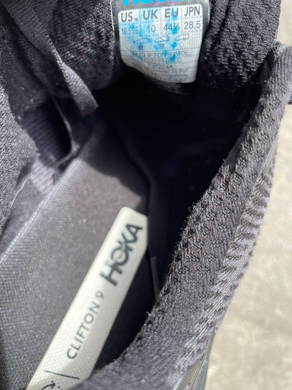 Hoka Clifton 9 (US 10.5)