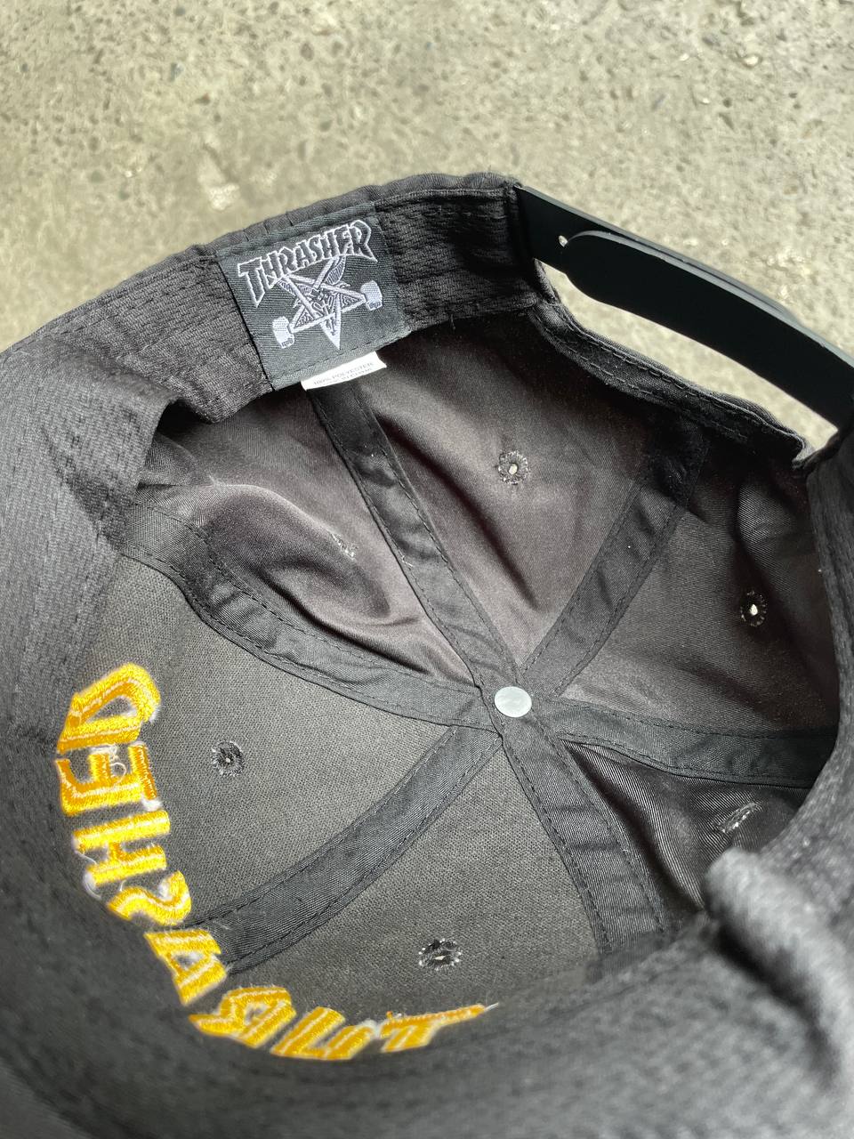 Thrasher cap