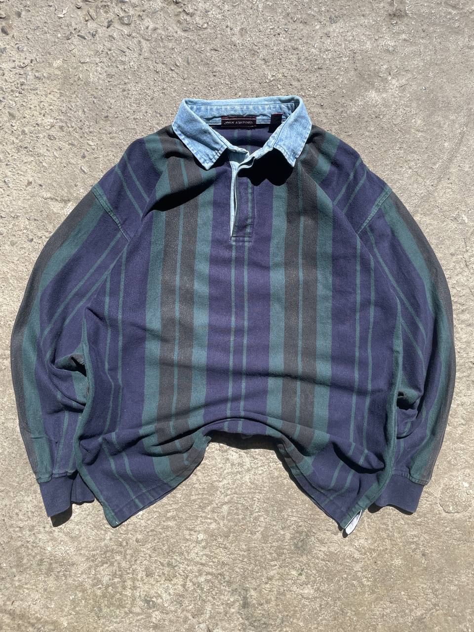 John Ashford vintage rugby polo