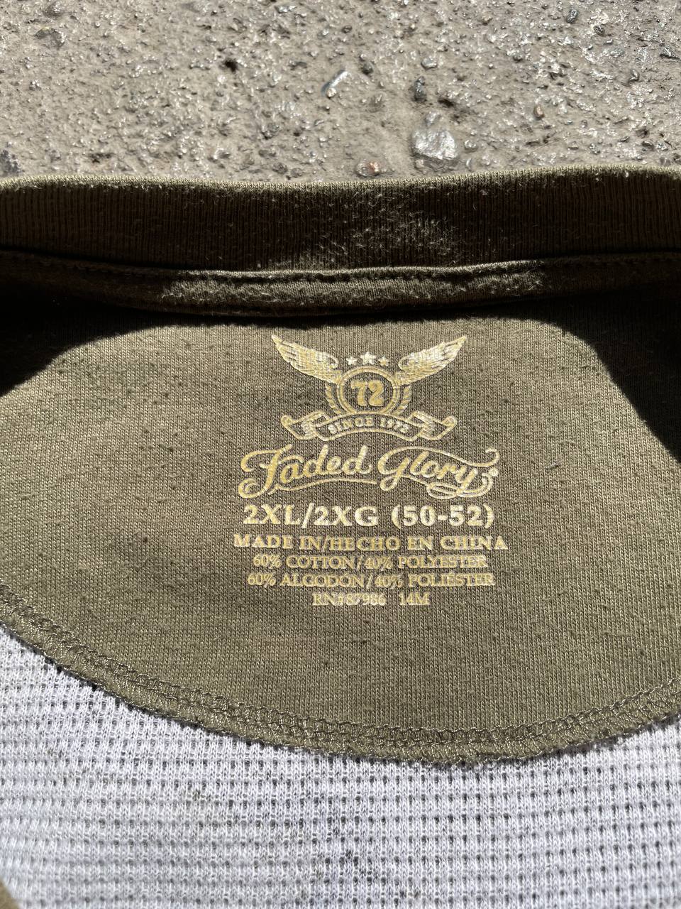 Faded Glory Longsleeve (2XL)
