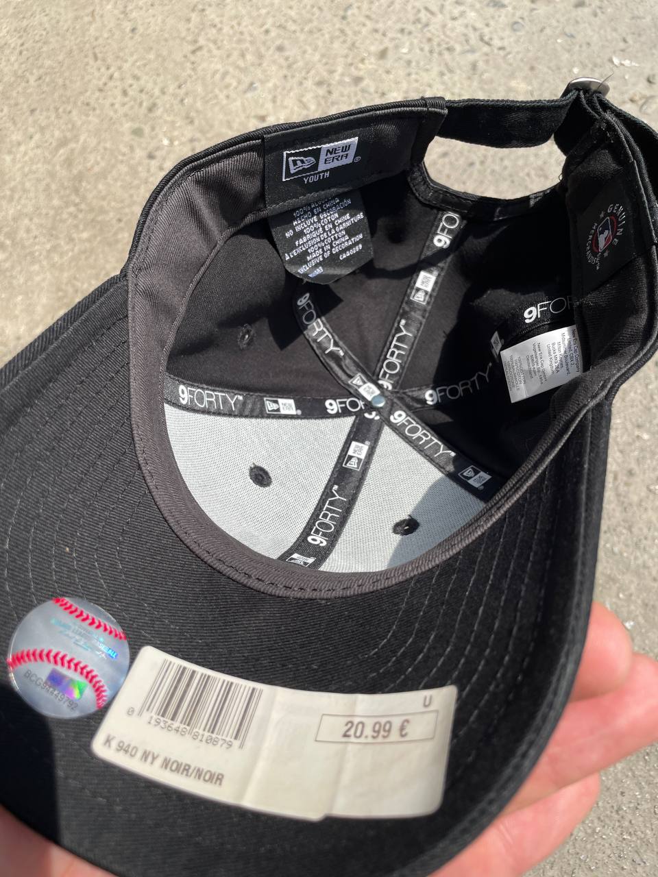 New Era Cap (Youth, One Size)