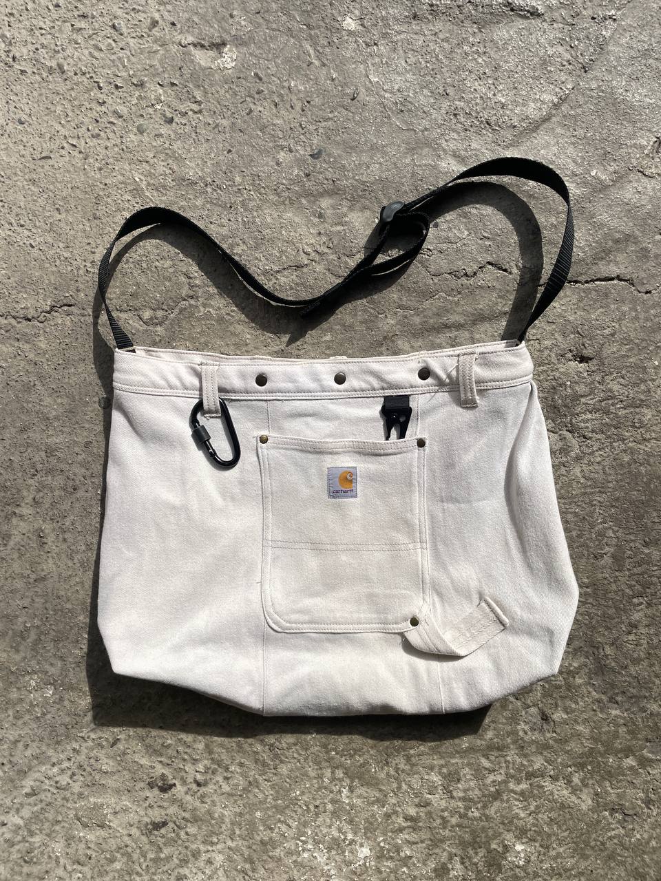 Carhartt upcycled bag