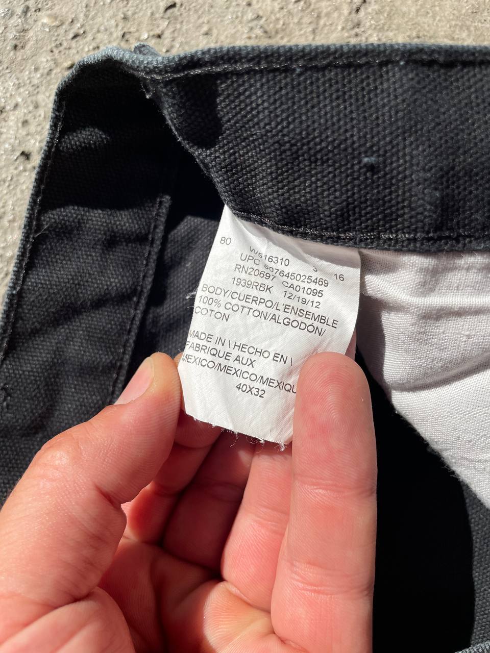 Dickies carpenter jeans (40×32)