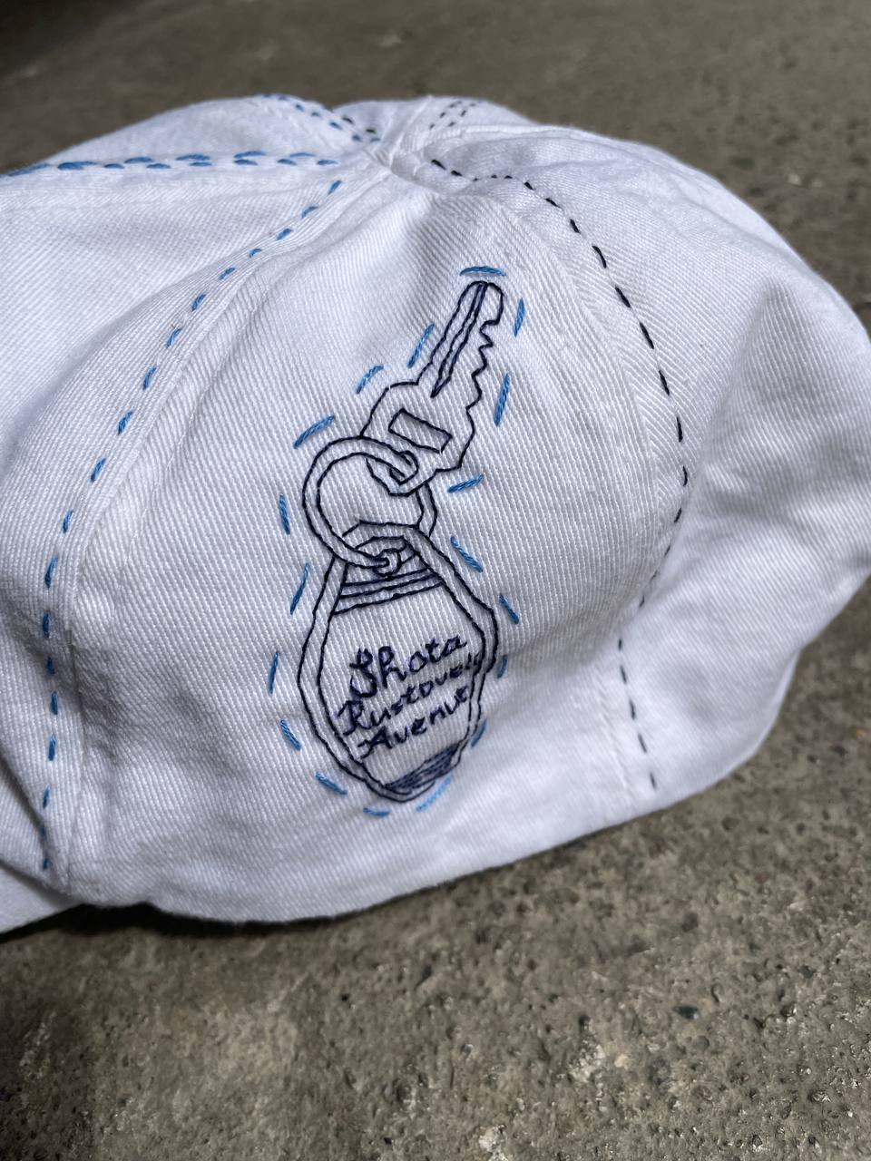 U.S. Polo cap with custom embroidery