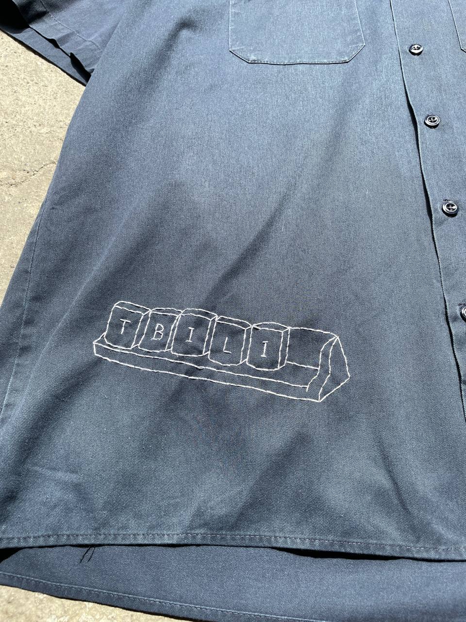 Dickies shirt with custom embroidery (XL)