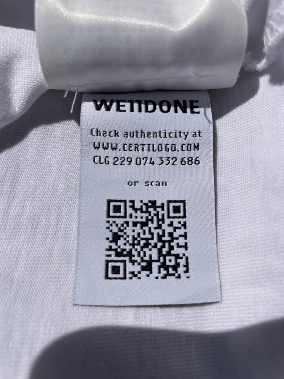 WE11DONE T-Shirt (L)