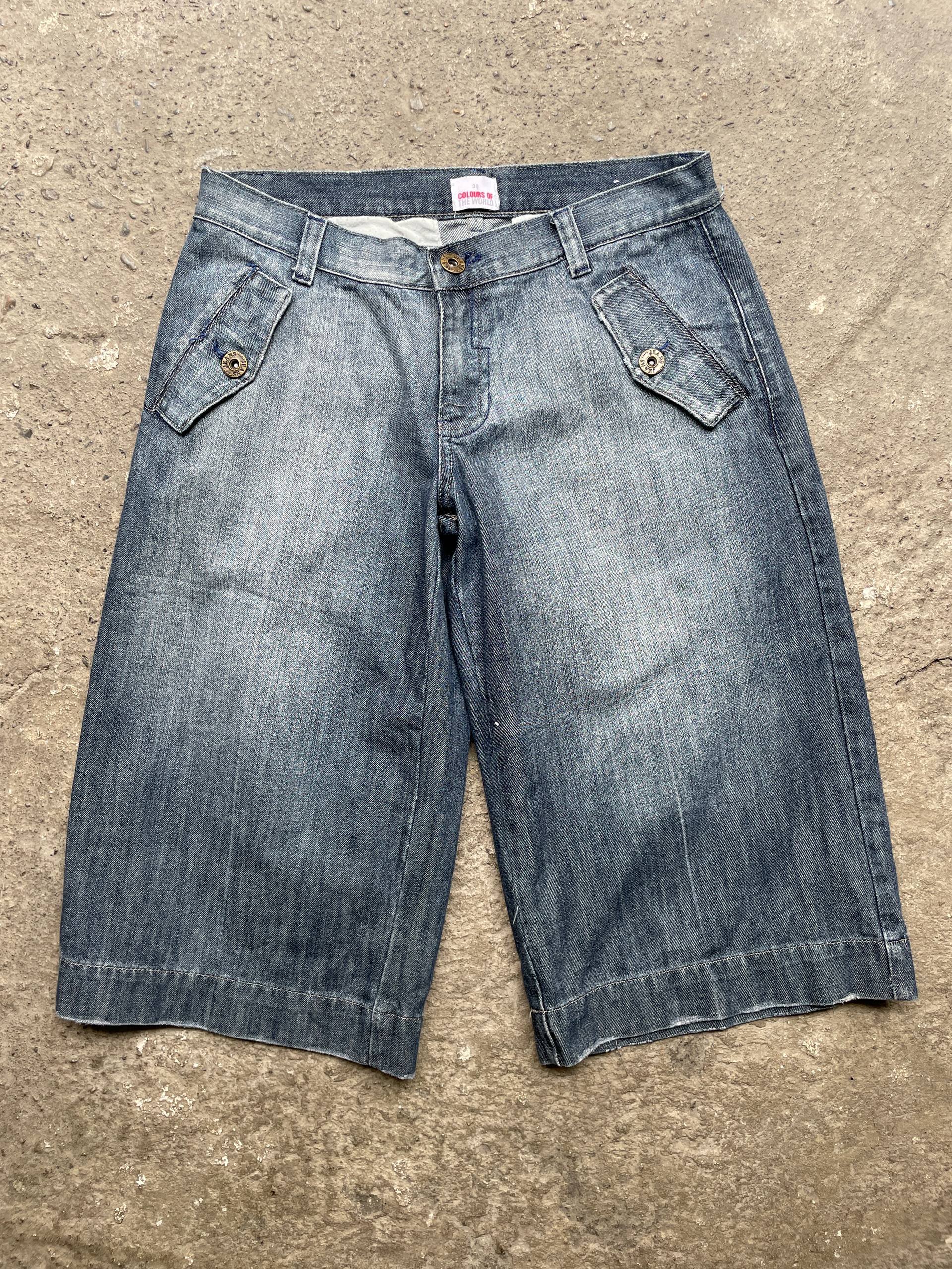 Colors of the World Jorts (w38, fits 31)