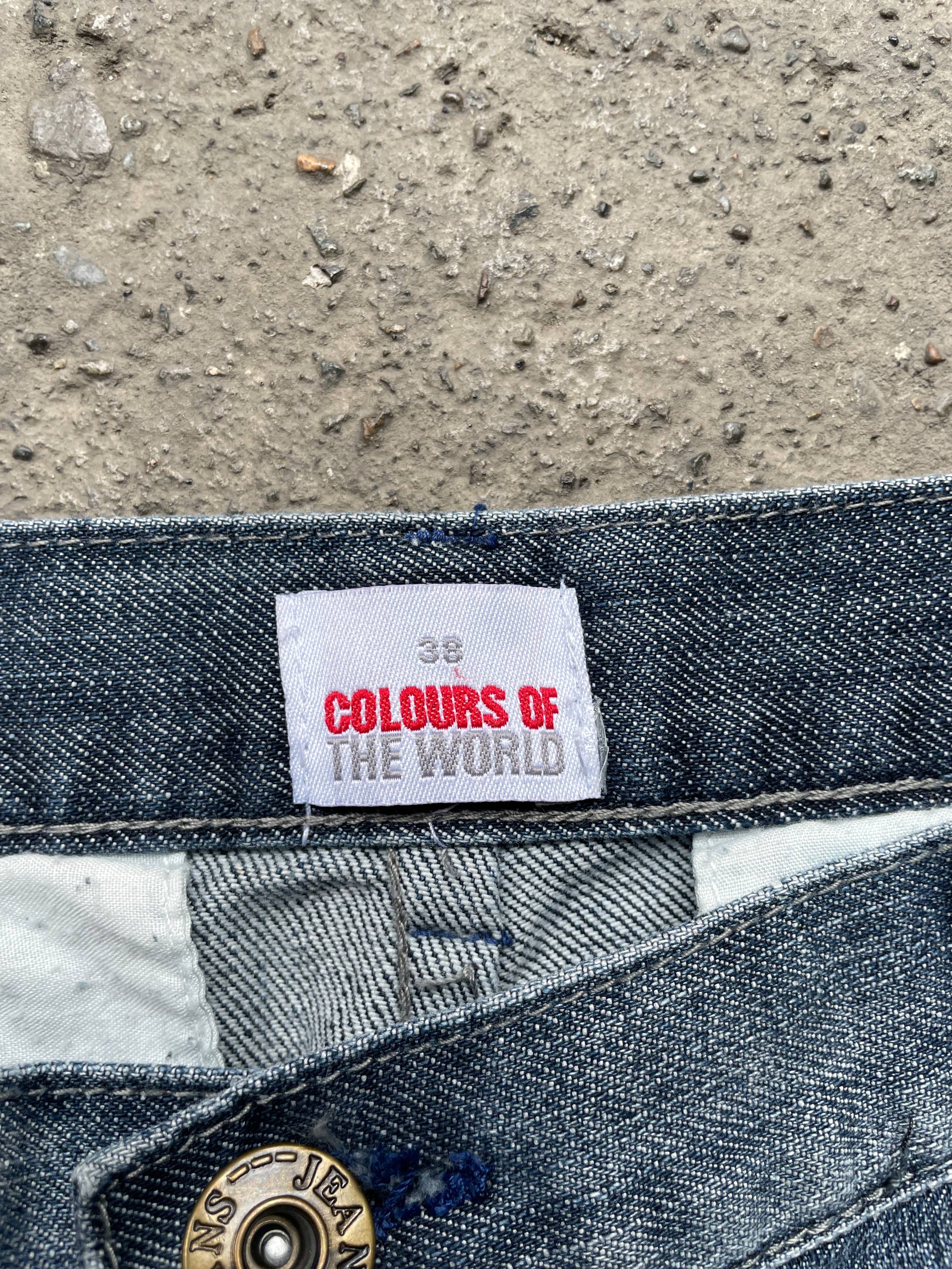 Colors of the World Jorts (w38, fits 31)