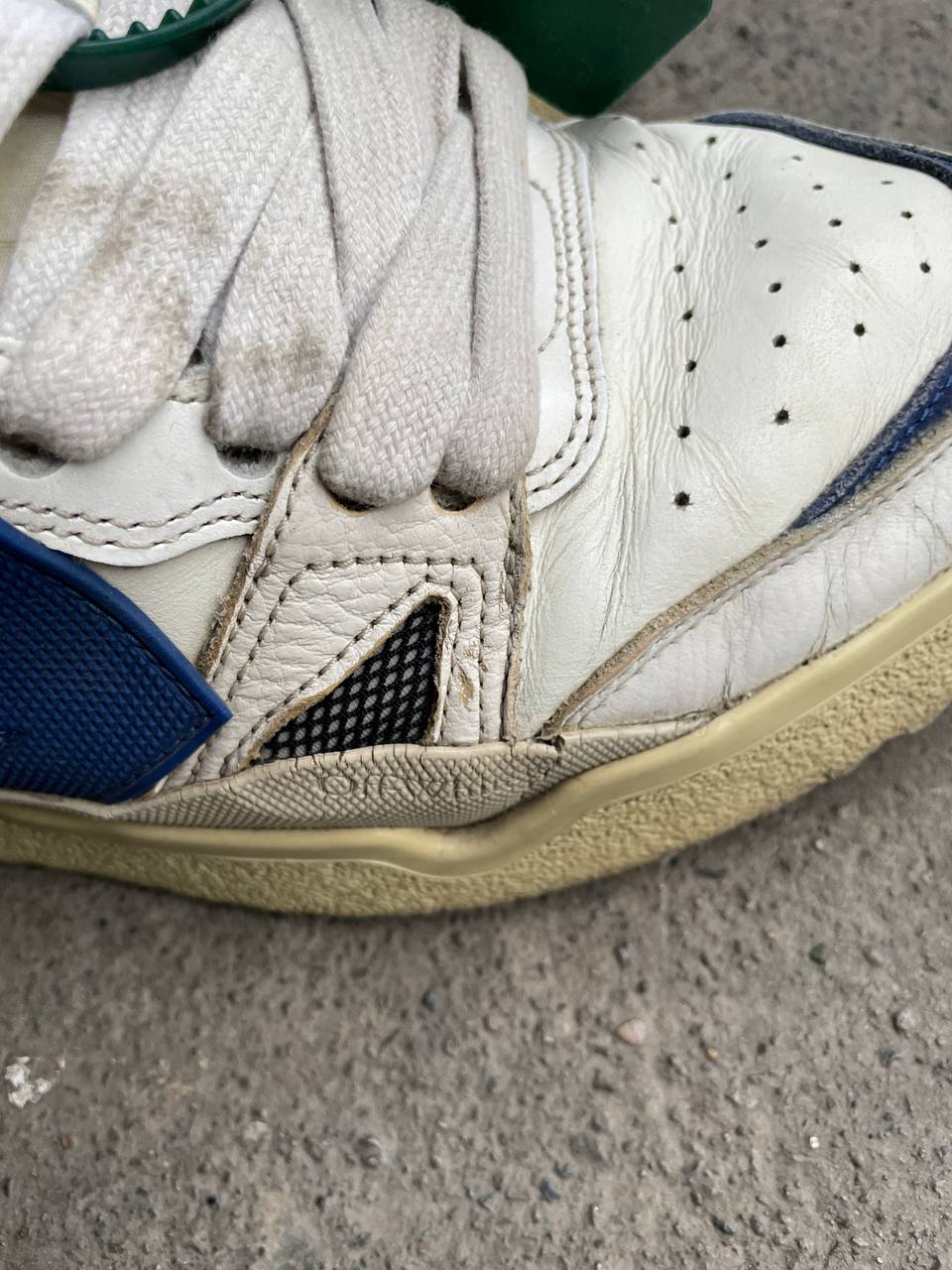 Off-White Mid-Top Sponge Sneakers (EU 42)
