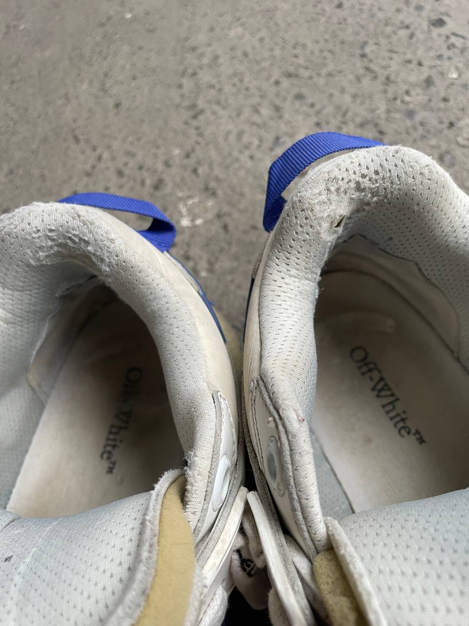 Off-White Mid-Top Sponge Sneakers (EU 42)